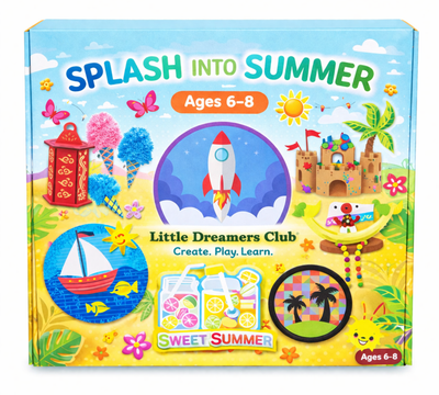 The Splash into Summer Craft Box, Ages 6 - 8 - Little Dreamers Club