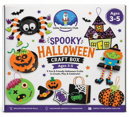 The Spooky Halloween Craft Box Ages 3 - 5 - Little Dreamers Club