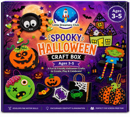 The Spooky Halloween Craft Box Ages 3 - 5 - Little Dreamers Club