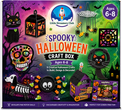 The Spooky Halloween Craft Box Ages 6 - 8 - Little Dreamers Club