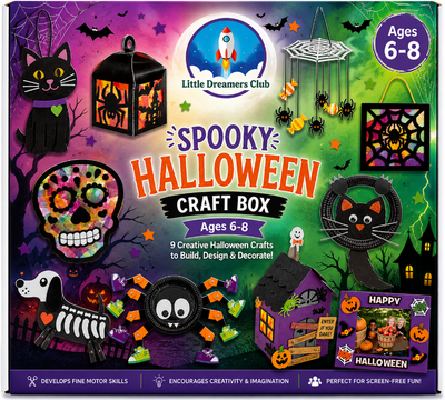 The Spooky Halloween Craft Box Ages 6 - 8 - Little Dreamers Club