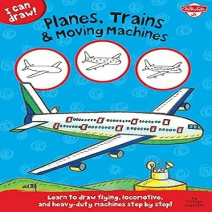 Photo of book cover - Plains, Trains & Moving Machines