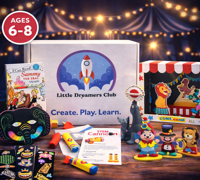 The Under the Big Top Craft Box, Ages 6 - 8 - Little Dreamers Club