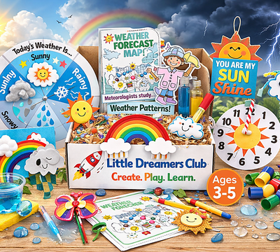 The Weather Box for Kids Ages 3 - 5 - Little Dreamers Club