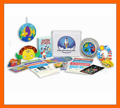 Pioneer Ages 6-8 - Bi-Monthly Craft Subscription Box for Kids