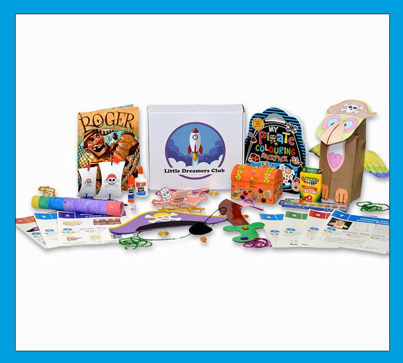 Craft Boxes for Kids Ages 3 to 5 - Little Dreamers Club
