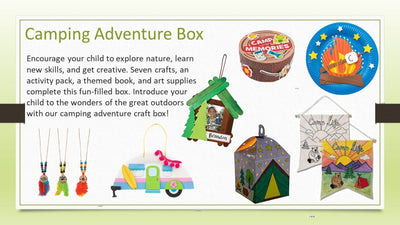 The Camping Adventure Box for Aged 6-8 - Little Dreamers Club