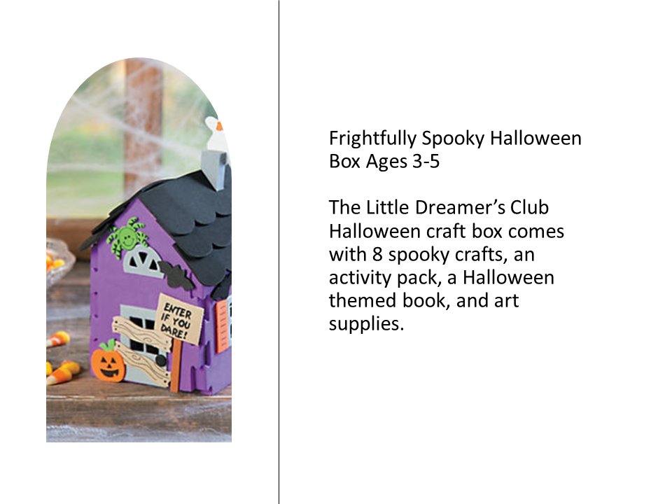 The Halloween Craft Box Ages 3-5 - Little Dreamers Club