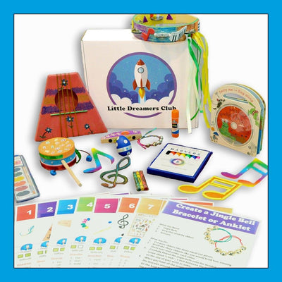 The Make Some Music Craft Box Ages 3-5 - Little Dreamers Club