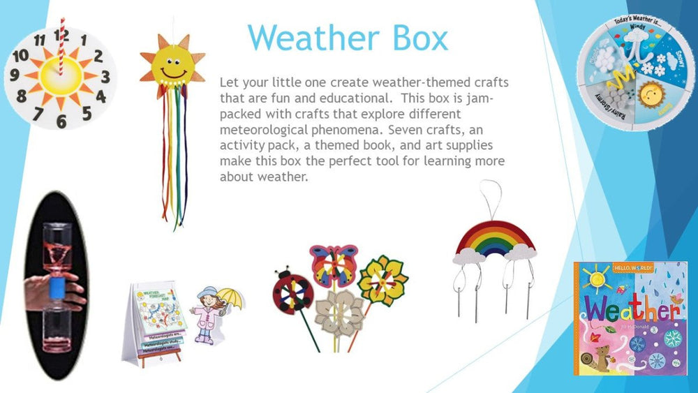 The Weather Box for Ages 3-5 - Little Dreamers Club