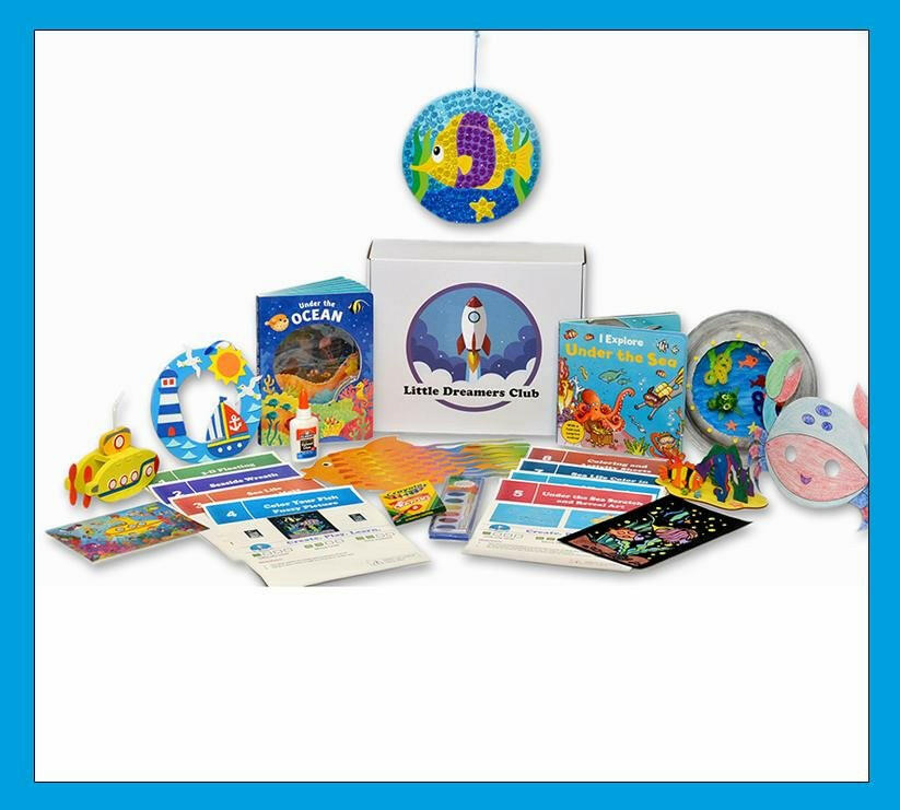 The Breathtaking Under Sea Adventure Craft Box Ages 3-5.