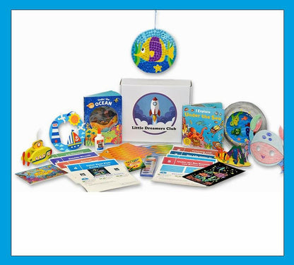 The Breathtaking Under Sea Adventure Craft Box Ages 3-5.