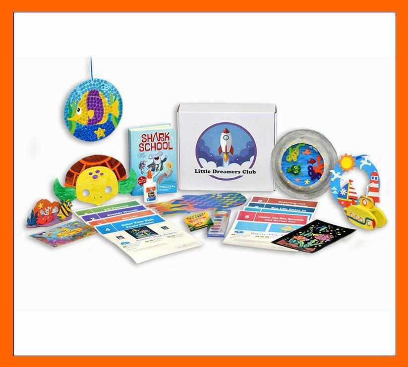 The Breathtaking Under Sea Adventure Craft Box Ages 6-8.