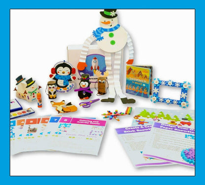 The Great Winter Wonderland Craft Box Ages 3-5.