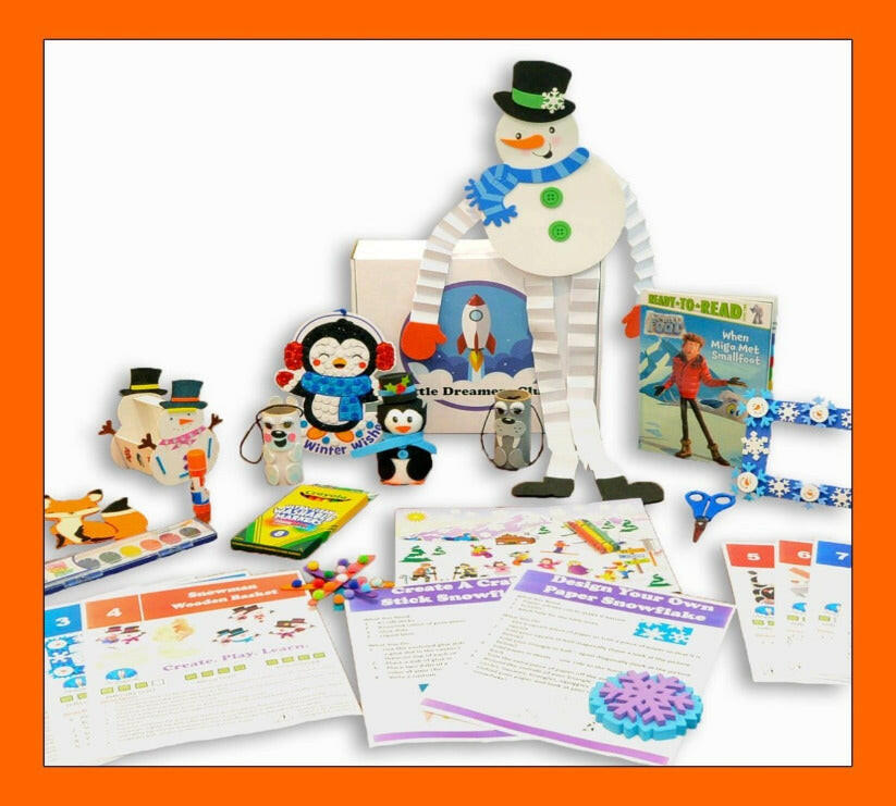 The Great Winter Wonderland Craft Box Ages 6-8.